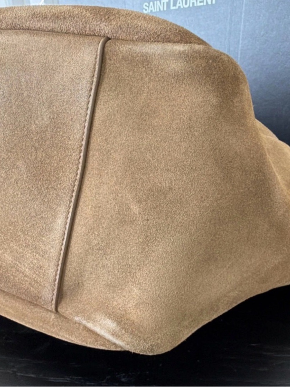 YSL brown suede Tote - Picture 6 of 12
